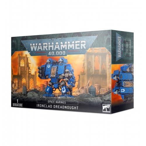 Space Marine Ironclad Dreadnought - a Citadel miniature from Games Workshop